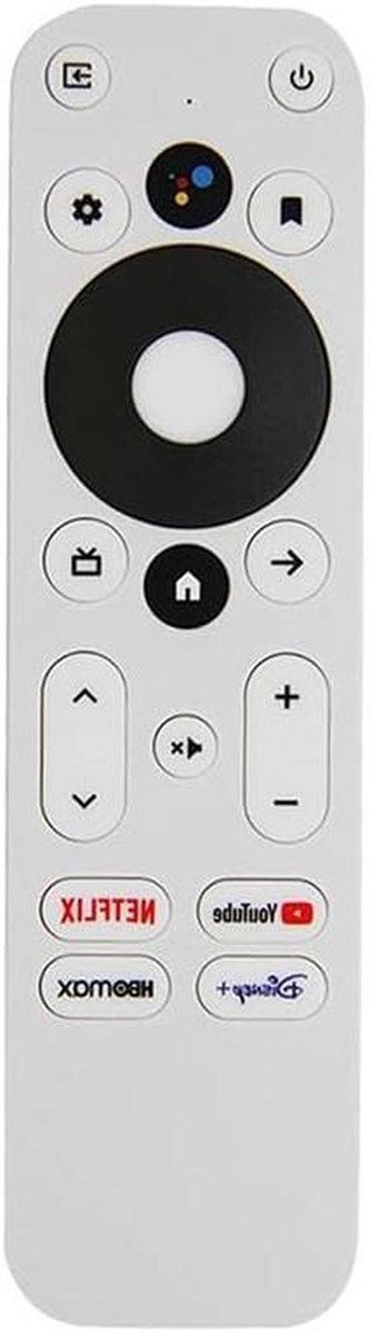 Afstandsbediening - TV Box Bediening - Streamen Zonder Zorgen - Spraakbesturing Functie - 14 cm Lengte - Zwart