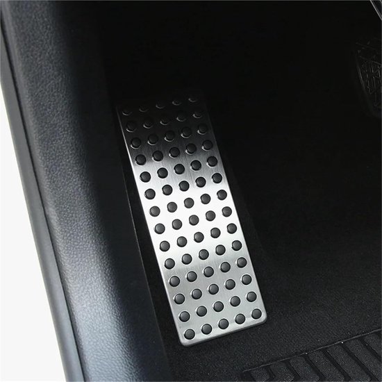 Pedaalhoezen Auto - Antislip Voetsteun - Veiliger Rijden - Geen Boren Nodig - 25 x 10 x 5 cm - Zwart — afbeelding 2