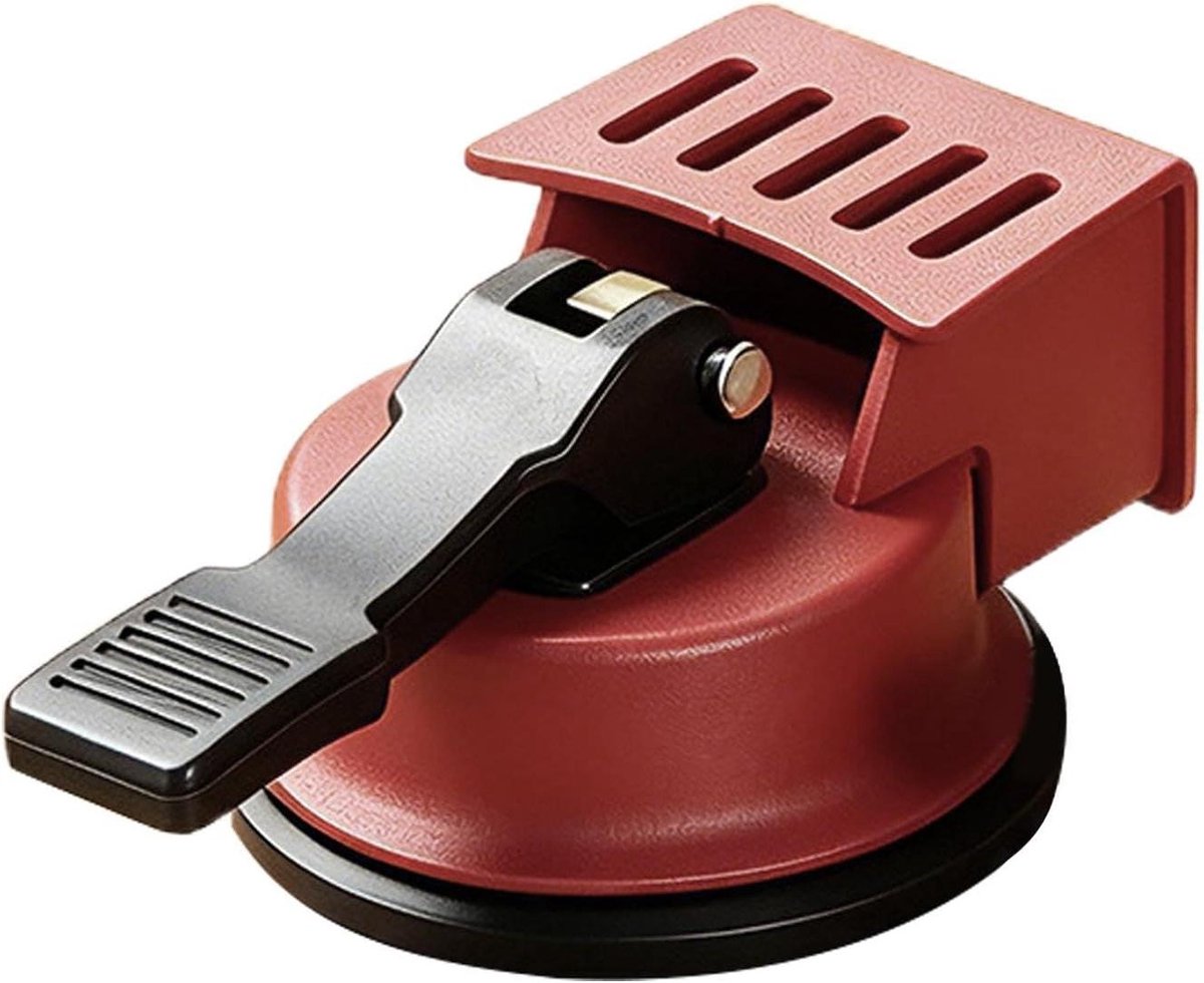 Vloer Voegen Reparatie - Vloer Fixeer - Vloeren Egaliseren - Massieve Zuignap - 12 x 12 x 5 cm - Zwart