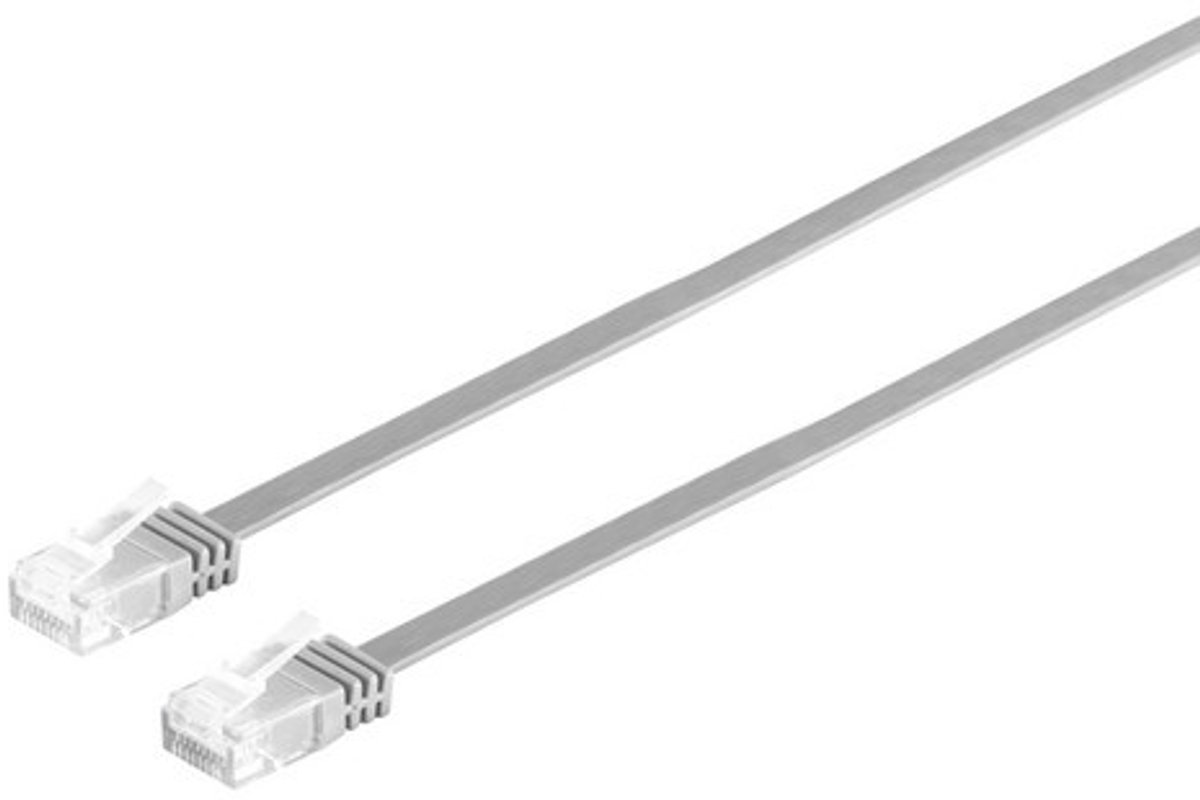Patchkabel-Flachkabel U/UTP cat. 6 slim 5m