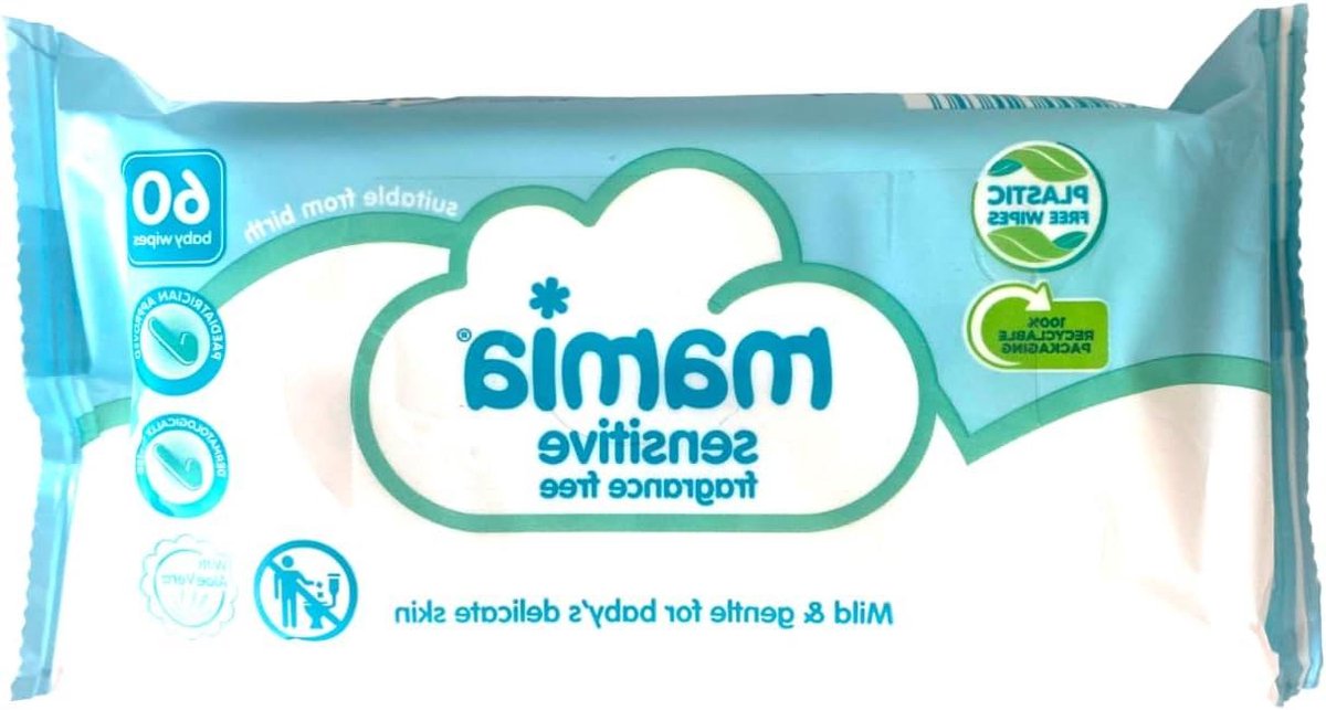 Babydoekjes - Baby wipes - Huid reinigen - Gevoelige huid - 1200 stuks - Wit