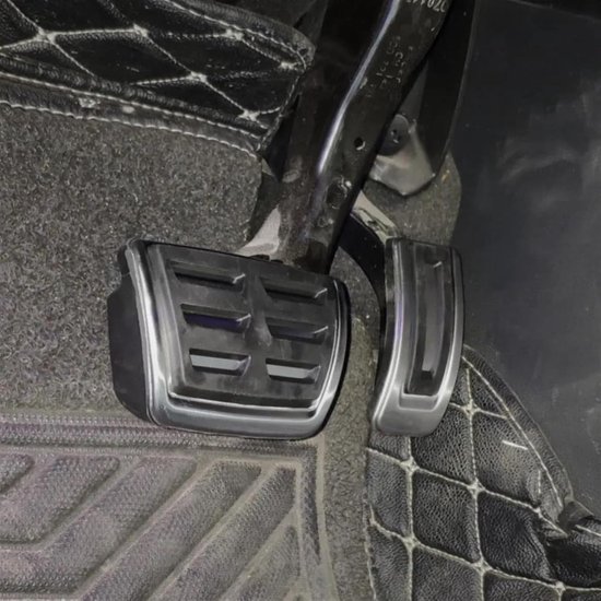 Pedaalhoezen Set - Auto Interieur - Veiliger Rijden - Antislip Oppervlak - 4 Stuks - Metaal — afbeelding 4
