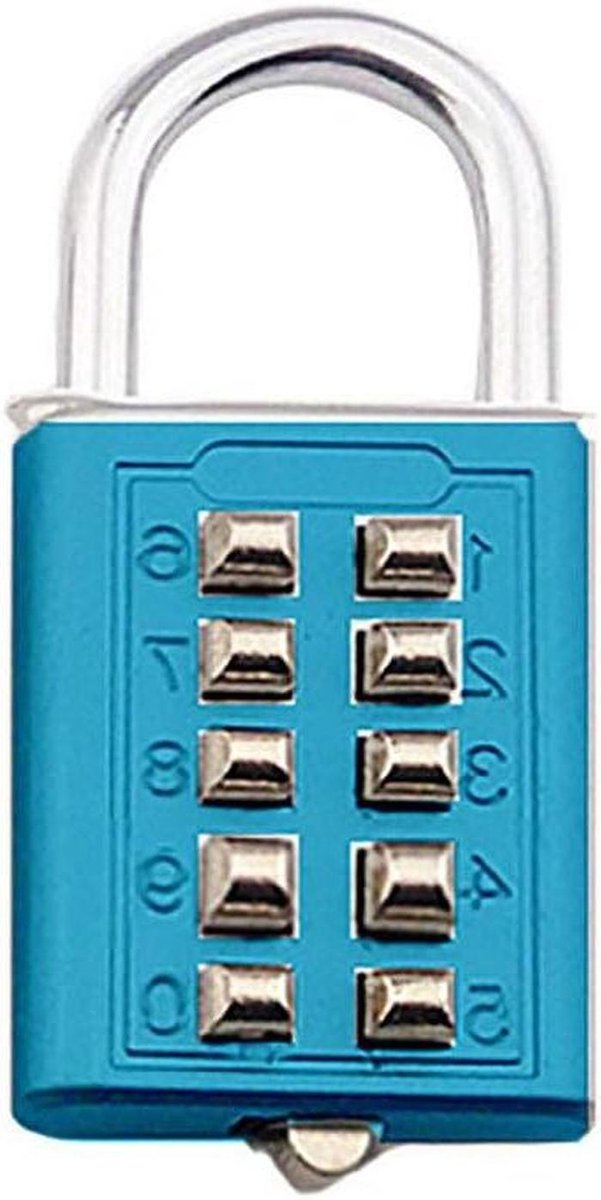 Cijferslot Bagage - Code Slot - Veilige Reis - 10 Cijfer Combinatie - 1 Stuk - Zwart