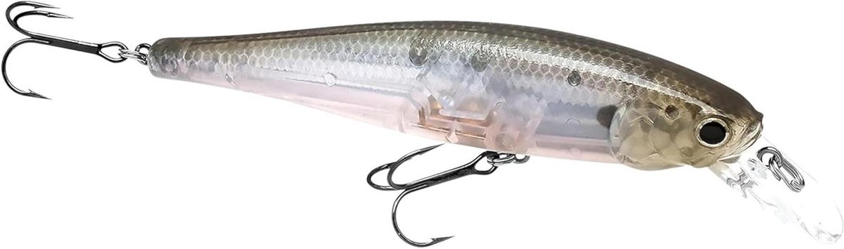 Kunstaas Vis - Zacht Lokaas - Zoutwater Vissen - Realistische Trillingen - 4-Inch - Ghost Minnow