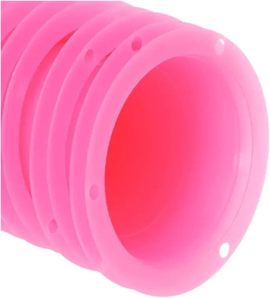Trainingskegels - Markeerbekers - Sport Training - Stapelbaar Ontwerp - 10 Stuks - Roze — afbeelding 4