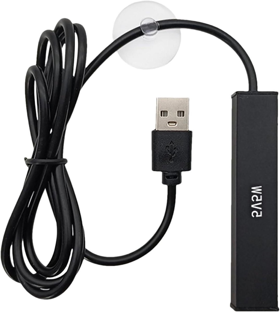 Aquarium Verwarmer - Vis Tank Heater - Stabiele Temperatuur - Compact USB Ontwerp - 76 x 15 cm - Zwart