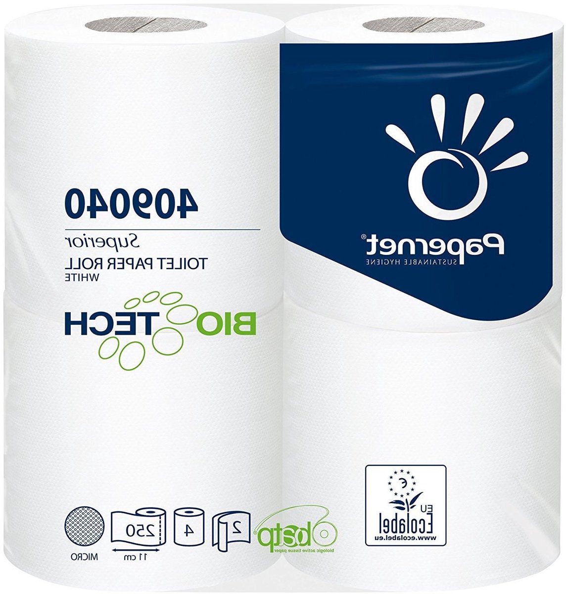 Toiletpapier Rollen - Camping Toiletpapier - Afvoer Beschermen - Biologisch Afbreekbaar - 28 Rollen - Wit