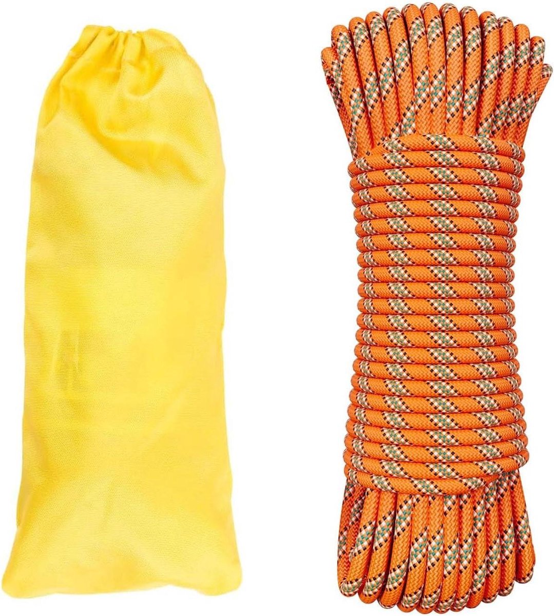 Polypropyleen Touw - Sterk PP-touw - Outdoor Activiteiten - UV-bestendig Drijvend - 90 meter - Oranje