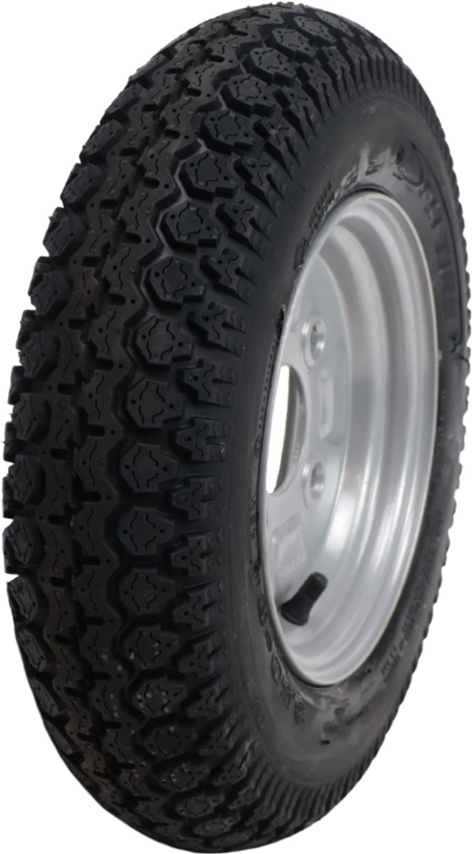 Compleet aanhanger wiel - 3.50-8 - steekmaat: 4x100 - draagvermogen: 170 kg - naafdiameter: 60 mm - 4PR – foto 5