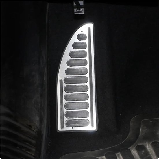 Pedaalhoezen Auto - Voetsteun Plaat - Verbeter Rijervaring - Antislip Ontwerp - 25x10x5 cm - Zwart — afbeelding 3