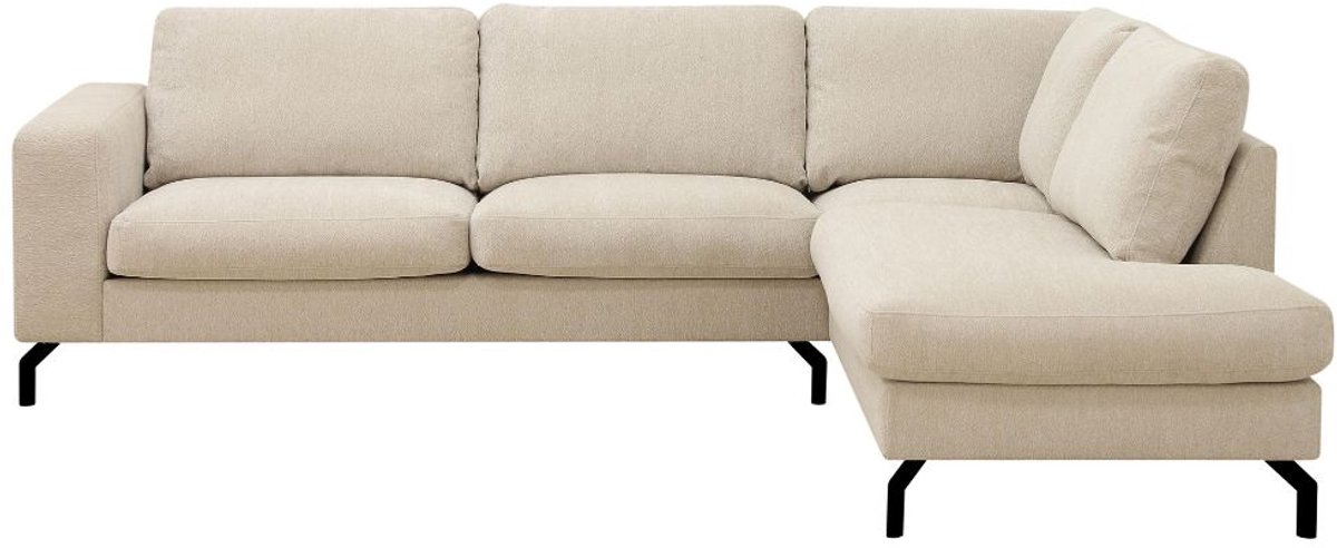 DÉJA Hoekbank 3-zits Parker Beige Rechts