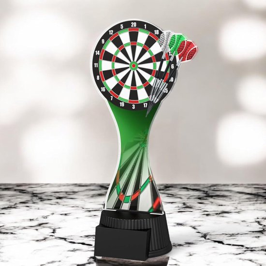 Dart Trofee - Prijs Acryl - Wedstrijd Prijzen - Uniek Exclusief - 190mm Hoog - Veelkleurig van Dart — afbeelding 5