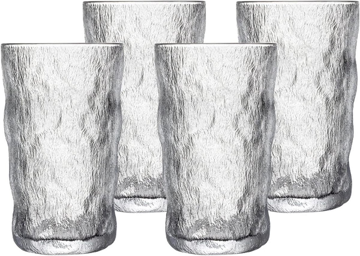 Bierpul - Beker Glas - Dagelijks Drinken - Evenwichtige Gewicht - 380 ml - Transparant