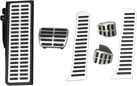 Pedaal Covers - Auto Pedalen - Verbeterde Rijervaring - Antislip Ontwerp - 2 Stuks - Zilver — afbeelding 5