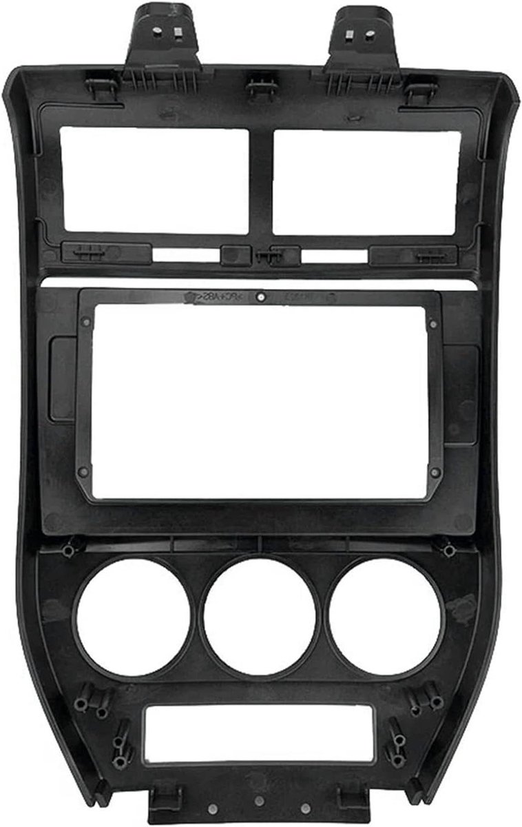 Autoradio Frame - Dashboard Paneel - Auto-upgrade - Eenvoudige installatie - 1 cm - Zwart