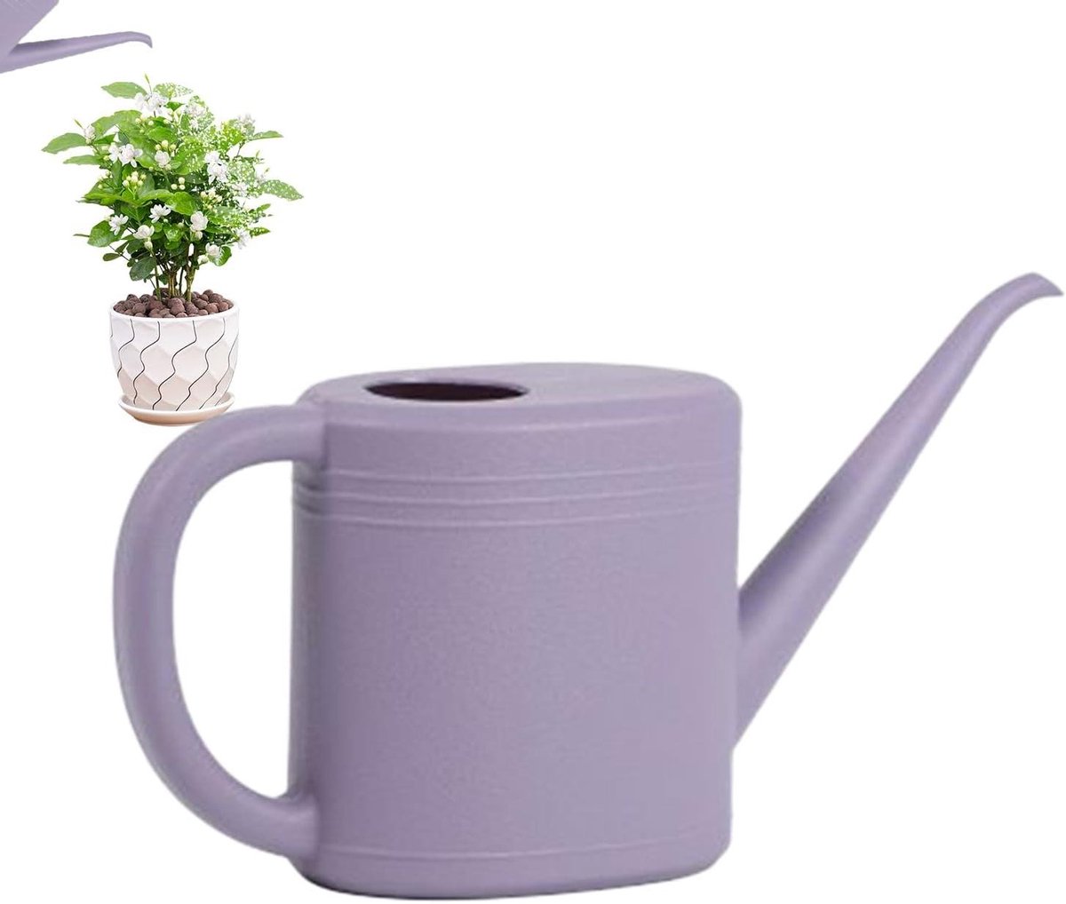 Kleine Gieter - Mini Waterkan - Planten Water Geven - Lange Nauwe Tuit - 1 Liter Inhoud - Paars