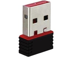 Wifi Adapter - Draadloze Dongle - Internet Verbinding - Verbeterde Signaalontvangst - 150 Mbit/s - Zwart