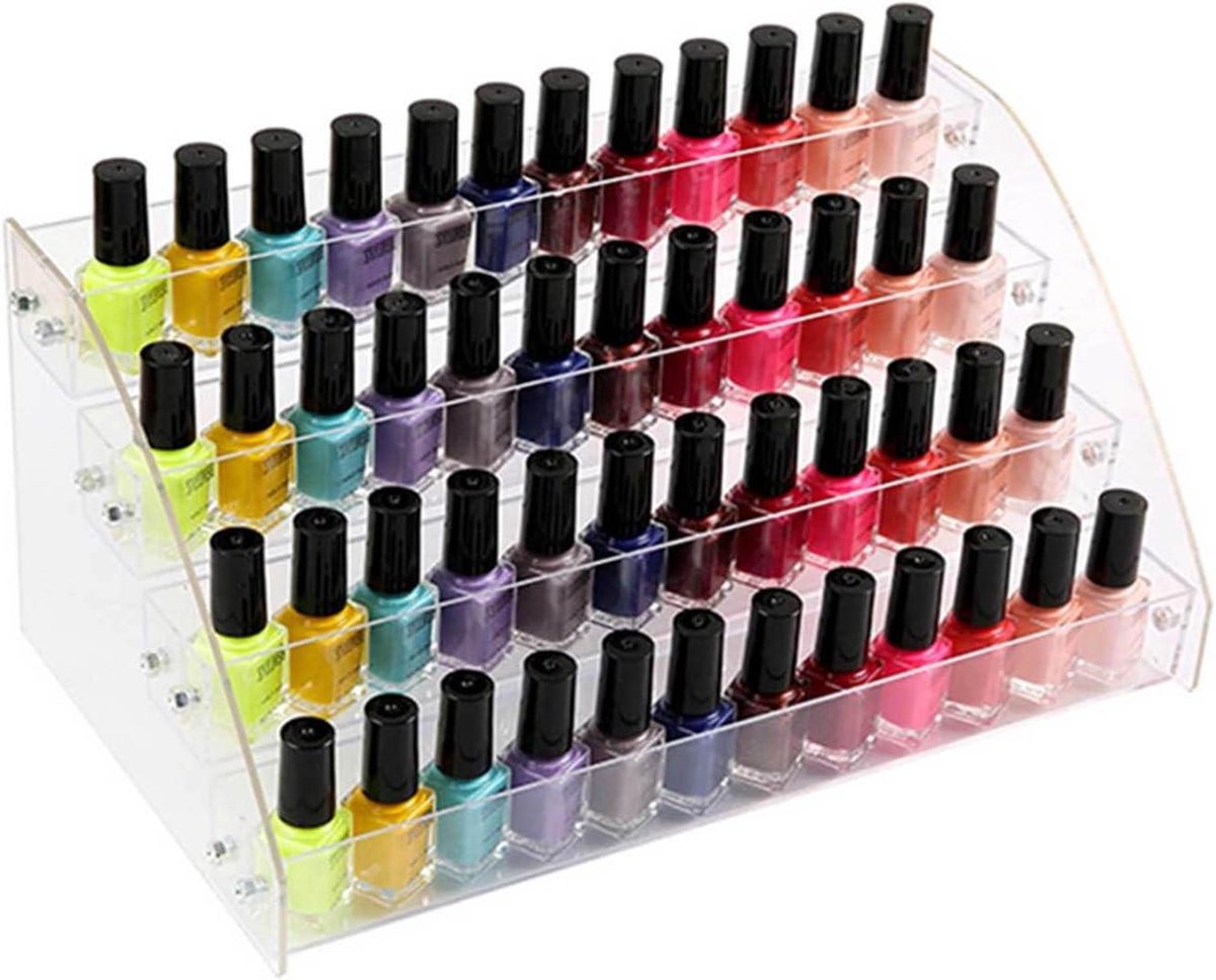 Transparante Acryl Display Organizer voor Cosmetica en Essentiële Oliën