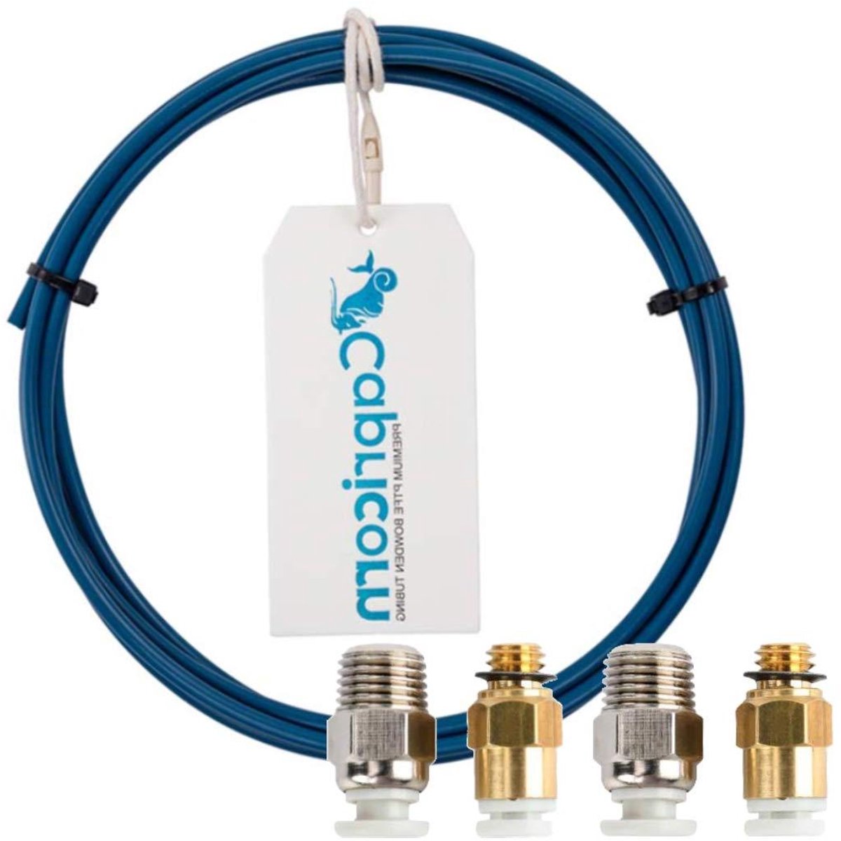 PTFE Buis - Bowden slang - 3D printen - Lage wrijving - 2 meter - Donkerblauw