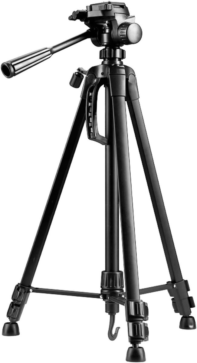 Projector Beugel - Tripod Stand - Presentaties Geven - 360 Graden Rotatie - 55-139 cm - Zwart