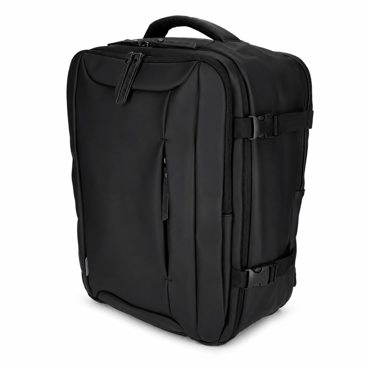 Norländer Underseater - Reistas - 20 Liter - Vegan Leer - Laptopvak 15,6 inch - Trolleyband