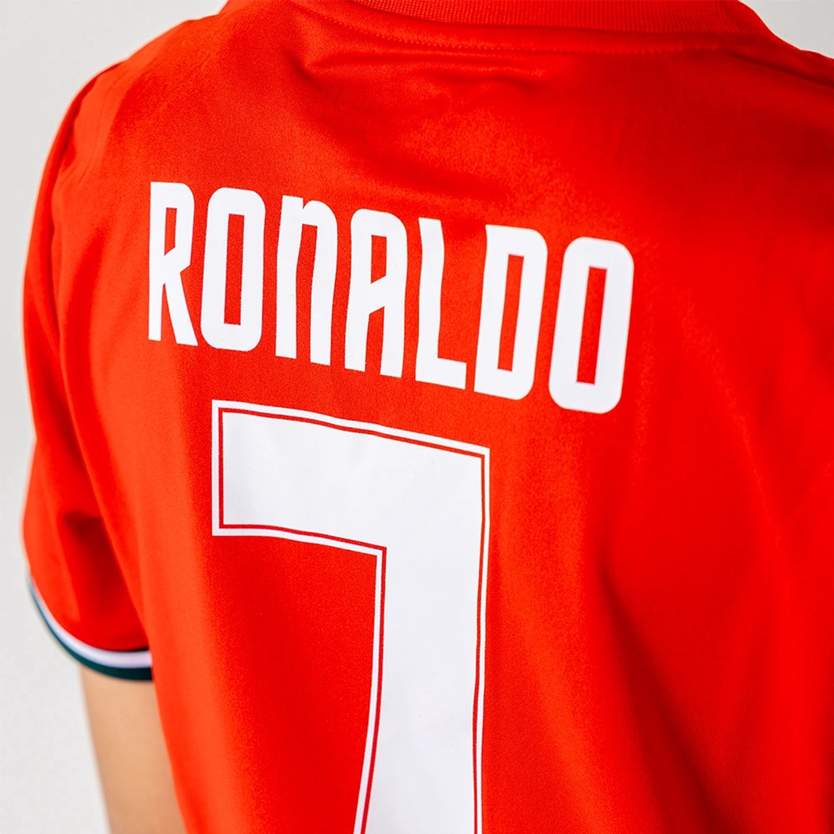 Portugal Thuis Shirt Kids Ronaldo - Maat 116 t/m 164 - Voetbalshirt voor Kinderen - Officiële FPF Fanmerchandise