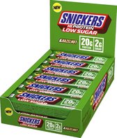 Snickers Low Sugar High Protein Bar - 12 repen - Hazelnut