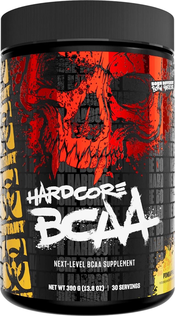 Mutant Hardcore BCAA (390g) Pineapple - Aminozuren - BCAA
