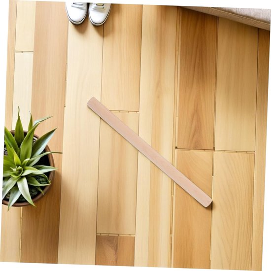 Vervangende Houten Steel - Handgreep Tuingereedschap - Tuinonderhoud - Ergonomische Ronde Grip - 505 cm - Lichtbruin van Merkloos	 — afbeelding 4