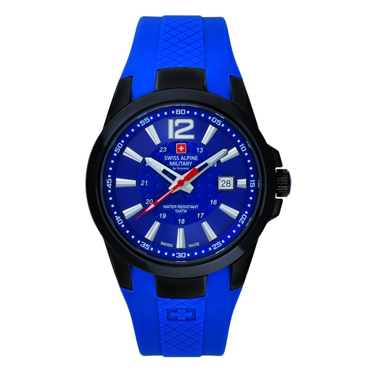 Swiss Alpine Military Combat AIr SAM7058.1875 mannen horloge