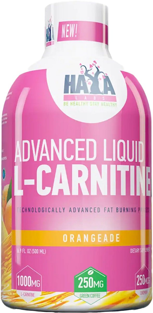 Advanced Liquid L-Carnitine - 500 ml - Orange