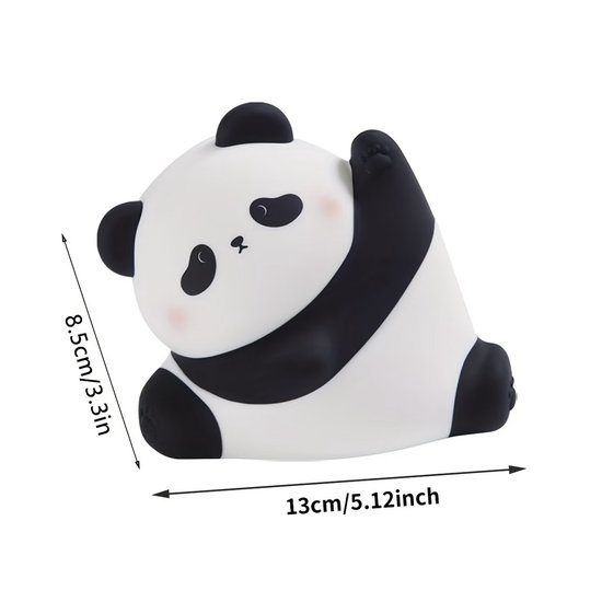 Kleurrijke Panda Nachtlamp - LED Sfeerverlichting met Timer & Touch Bediening — afbeelding 3