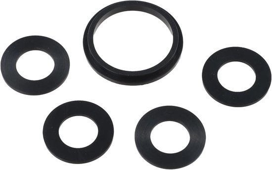 Spa Pakking Set - Lekvrije Afdichtingen - Spa Onderhoud - Hittebestendig Siliconenrubber - Verschillende Maten - Zwart — afbeelding 4