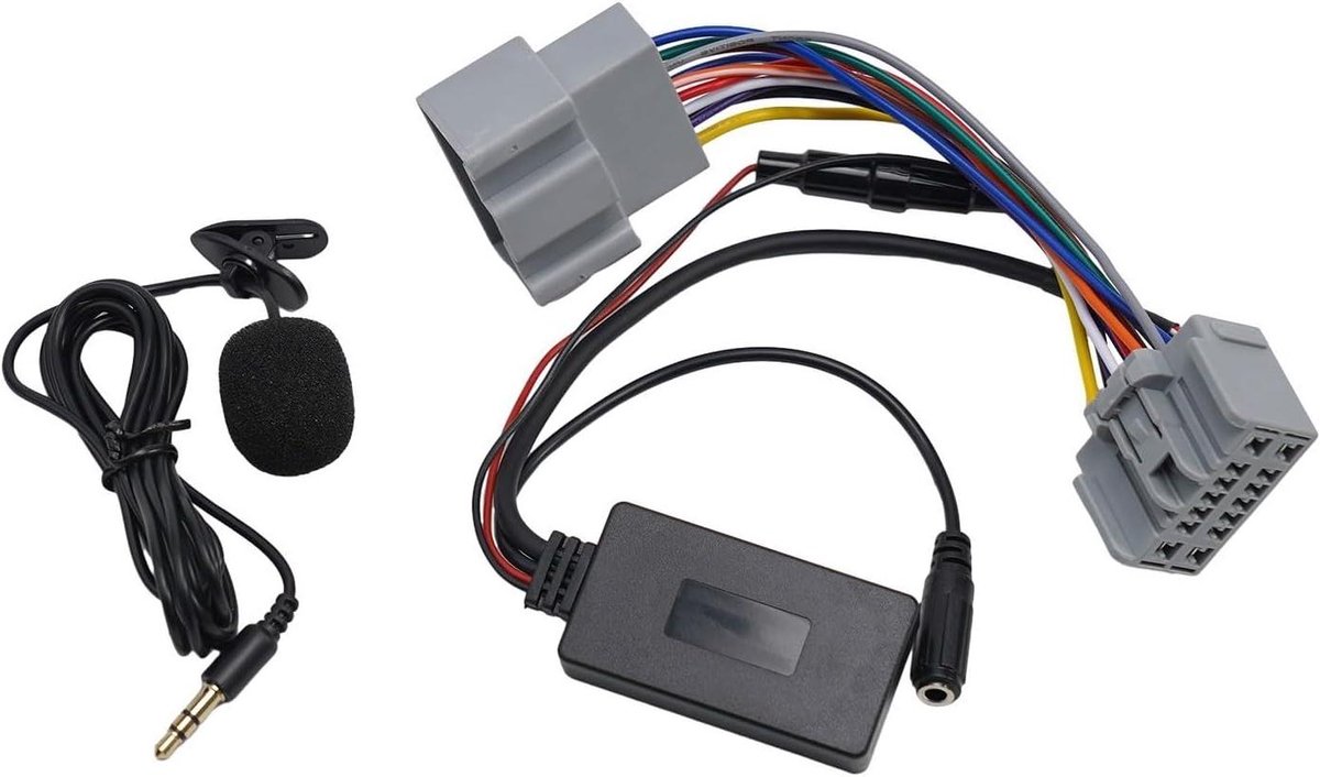 Auto Audio Adapter - Muziek Streaming - Muziek Afspelen - AUX Input Module - 8x3x3 cm - Zwart
