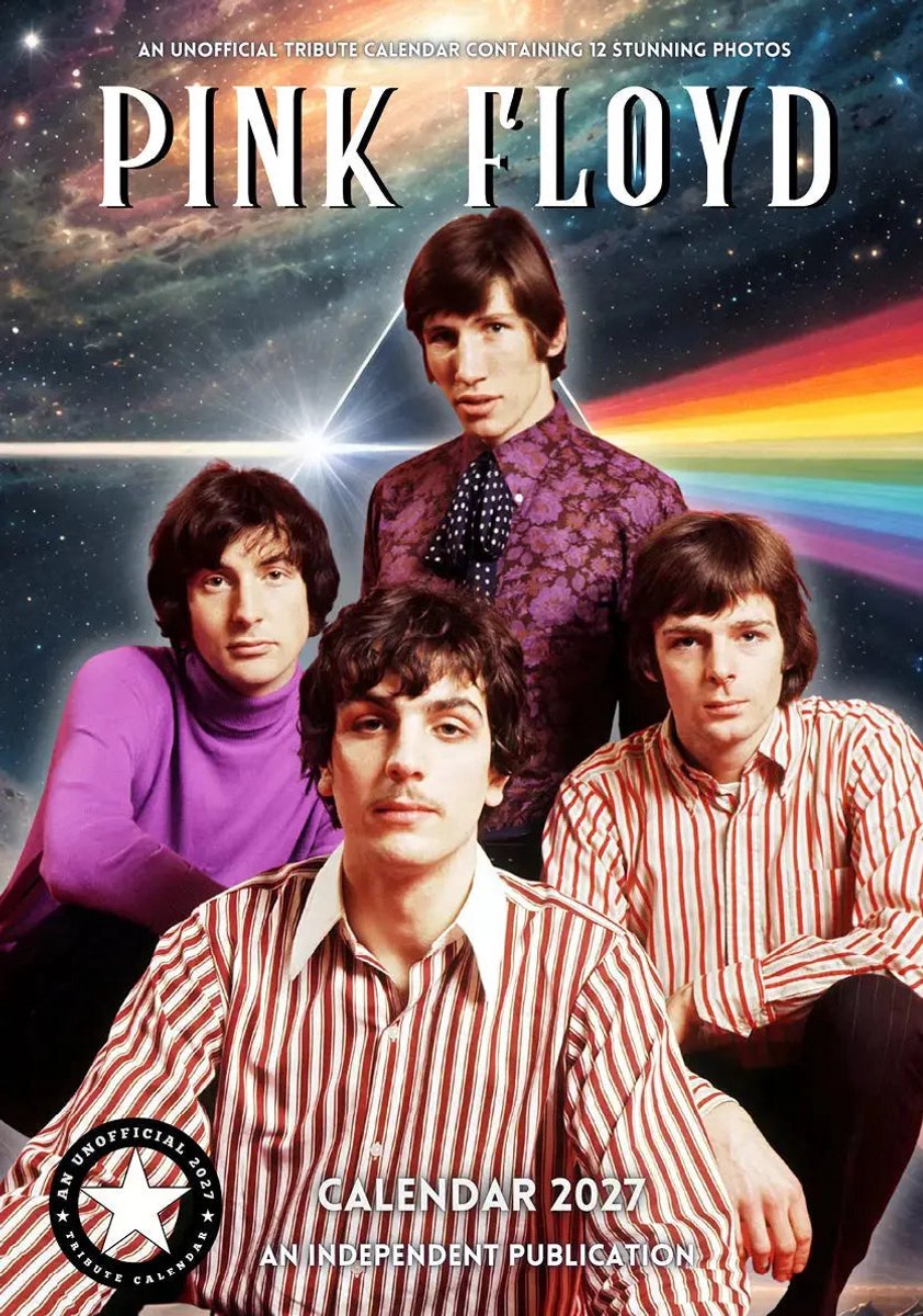 Pink Floyd Kalender 2027 A3