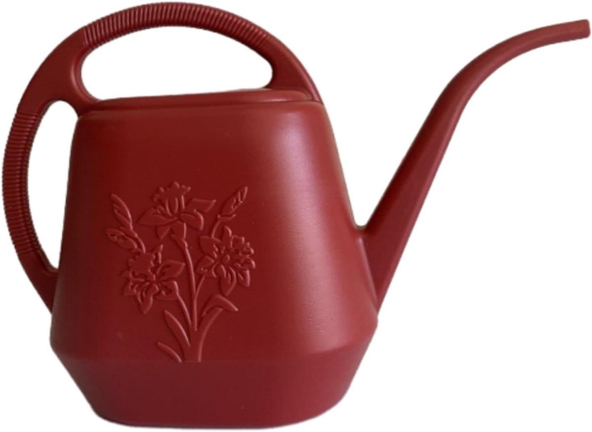 Tuingieter - Waterkan - Planten Water Geven - Ergonomisch Handvat - 4 Liter Capaciteit - Rood