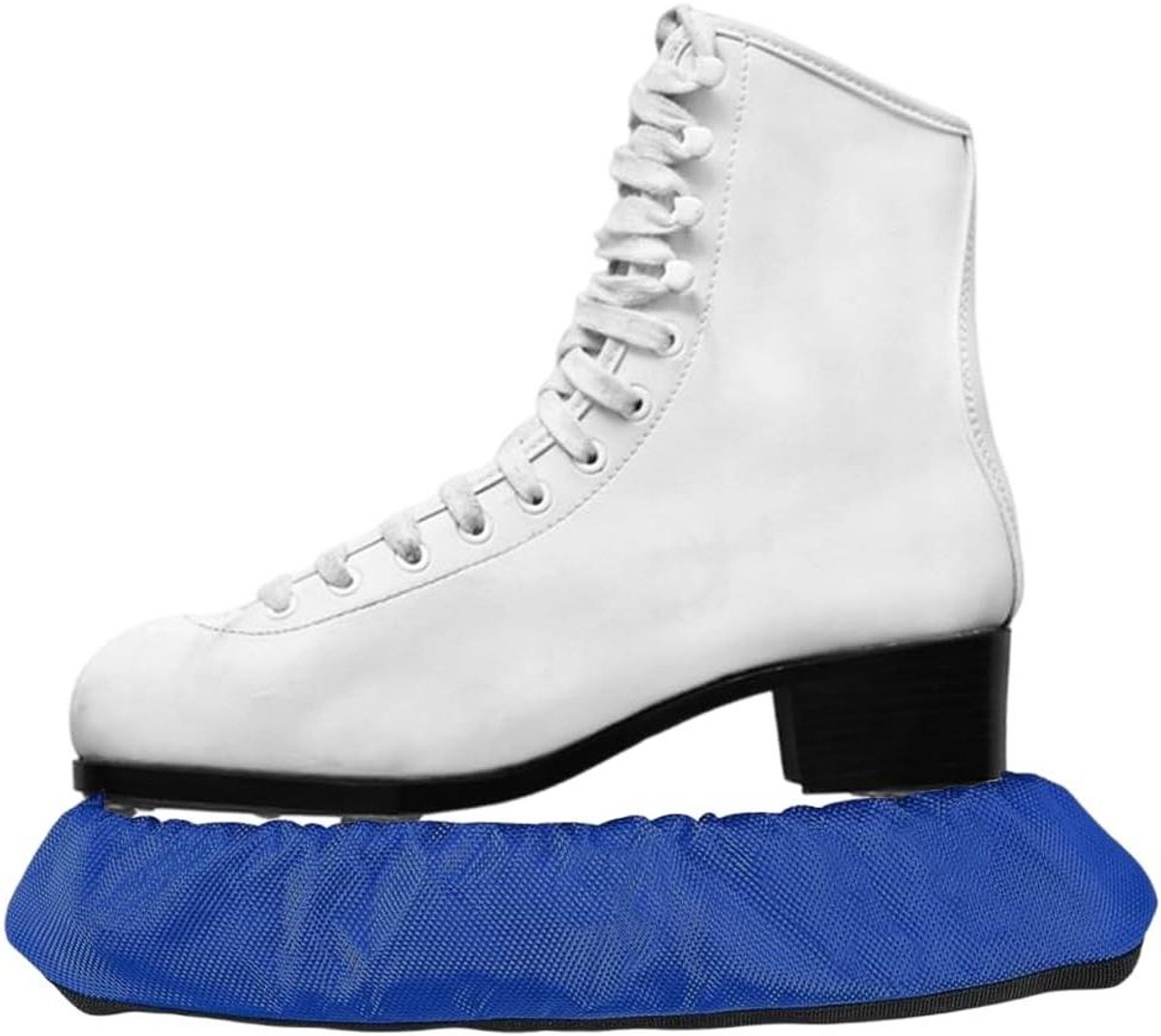 Schaatsbeschermers - Blade Covers - Schaatsen Beschermen - Zacht Oxford Doek - 27 x 7 cm - Blauw