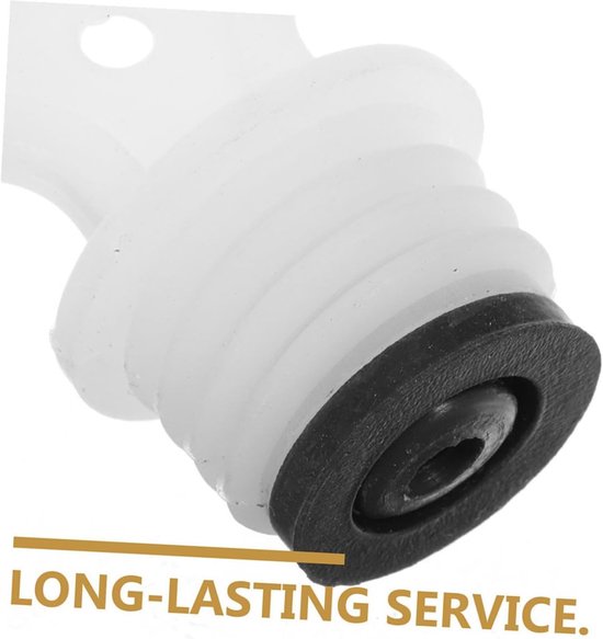 Warmwaterkruik Stops - Kruikdoppen - Lekvrije Warmte - Duurzaam Rubber - 5 Stuks - Zwart — afbeelding 4
