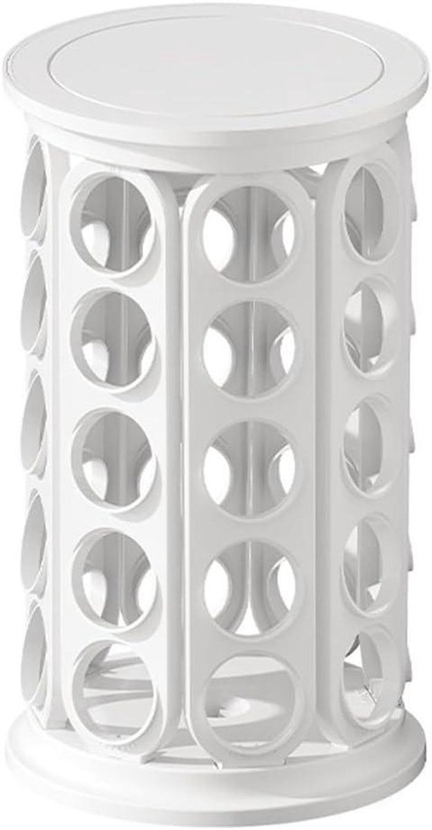 Koffiecapsulehouder - Opbergrek - Keuken organiseren - 360 graden draaibaar - 40 pods - Zwart