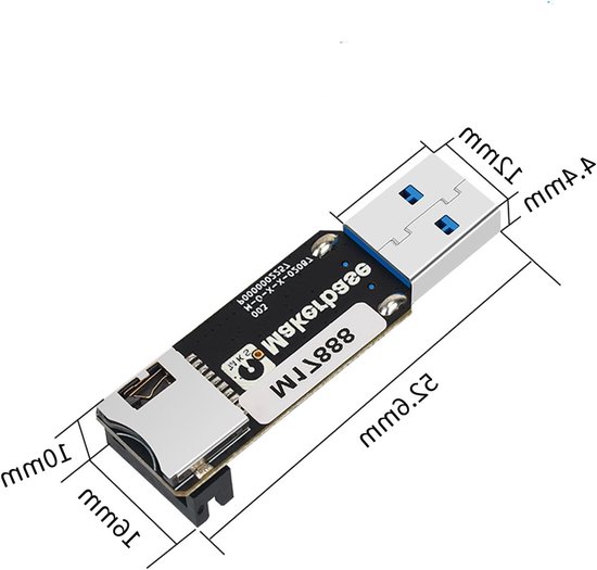 Usb Module For Emmc EMMC Adapter V2 USB 3.0 Kaartlezer Module voor Snelle ...
