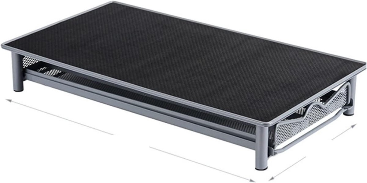 Koffie Capsule Houder - Opslag Rack - Koffiezetapparaat Basis - Ruimtebesparend Ontwerp - 3500 Gram Gewicht - Zilver