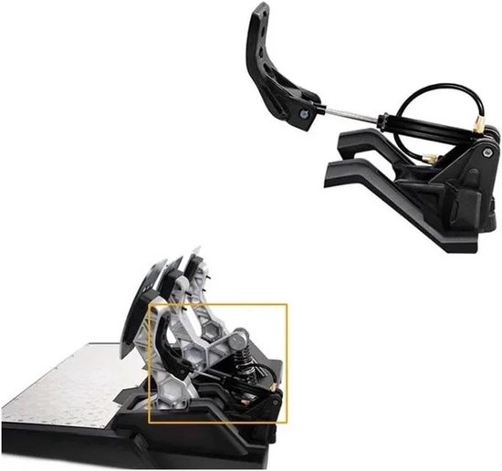 Pedalen Upgrade Kit - Rempedaal Demper - Race Simulators - Hydraulische Demping - 500 g - Zwart — afbeelding 5
