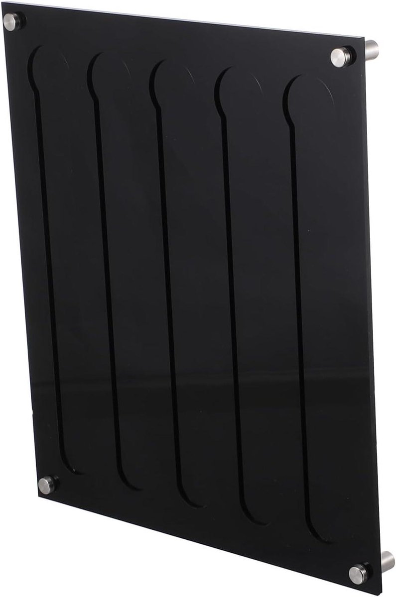 Koffie Display Stand - Capsule Houder - Keuken Organiseren - Wandmontage Ontwerp - 30 cm Breed - Zwart