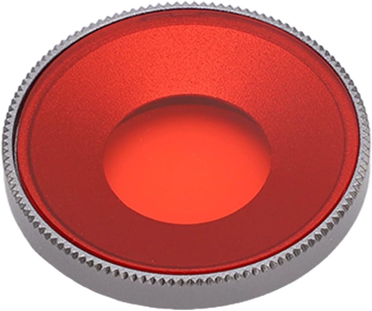 Duikfilter voor Onderwaterfotografie, Rood Optisch Glas Filter met Opbergdoos voor Actiecamera's en Verbeterde Kleuren onder Water