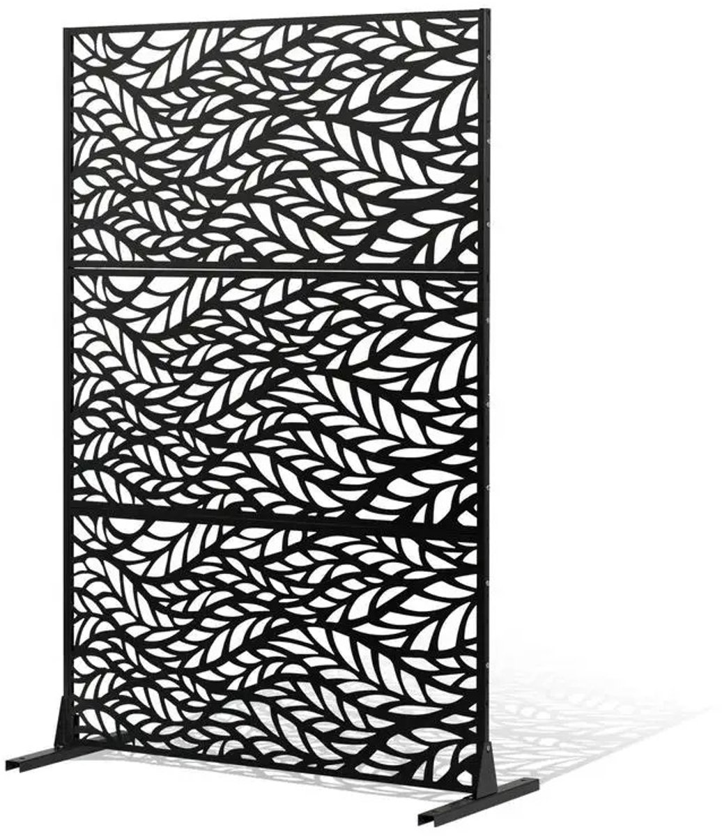 Lifero Tuin Scherm - Tuin Privacy scherm - Kamer Scherm - Decoratieve Wand - Scheidings Wand - Design Tuin Scherm - Metaal