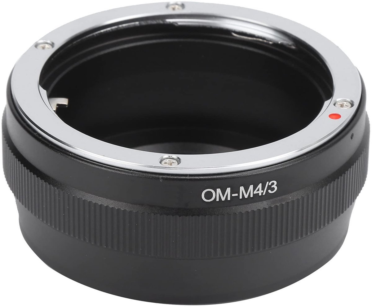 SolidChoice - OM-4/3 Converter Adapter Ring - Olympus OM Lens Naar M4/3 Mount - Compact en Lichtgewicht - Voor Fotografie Enthousiastelingen - Geschik