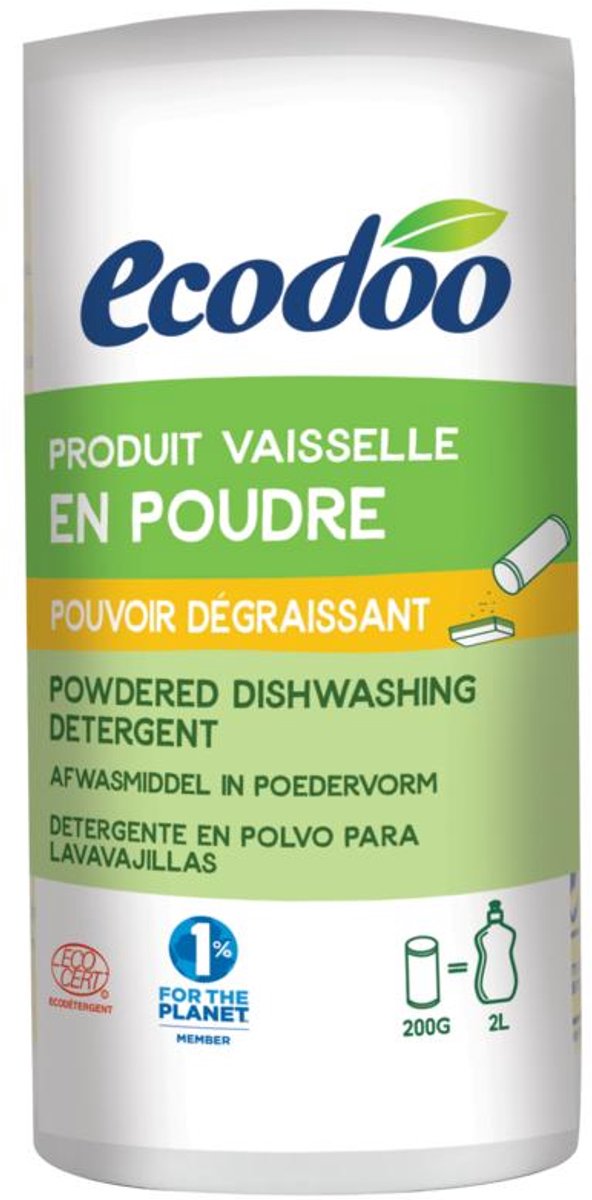 Ecodoo Vaatwaspoeder Eco (200 gr)