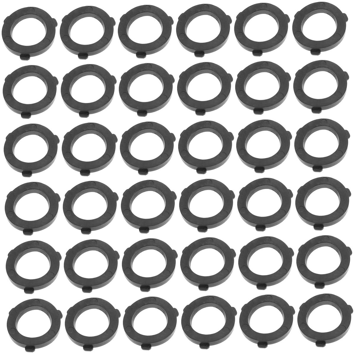 Rubberen Afdichtringen - Slangring Afdichtring - Lekkage Voorkomen - Goede Elasticiteit - 2.4 cm - Zwart