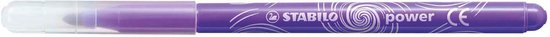 STABILO Power - Viltstift - Tot 8 Weken Zonder Dop - Etui Met 24 Kleuren