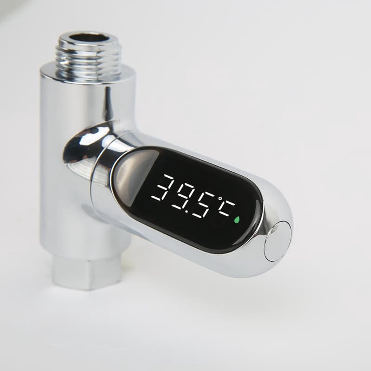 Ryoudavell - Elektronische waterthermometer voor de kraan - (Energieopwekking via waterstroom) Automatische uitschakeling - Met digitaal display, geschikt voor baden en douchen, geschikt voor baby's en volwassenen